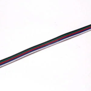 RGBW 5 Core LED Strip Cable Wire 12/24V