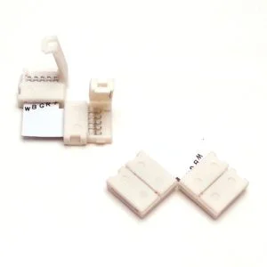 90 Degree LED Strip Corner Connector RGBW 12mm 5 Pin