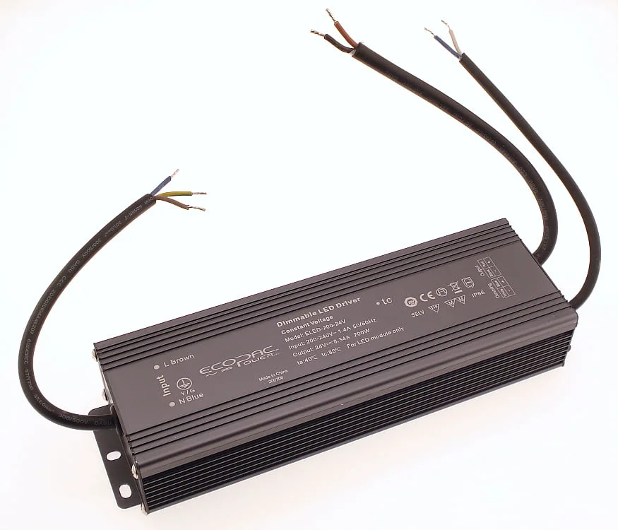 0/1-10V Dimmed LED Driver 200W 24V
