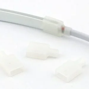 Silicone End Cap with Cable Entry for Neon Flex NF7