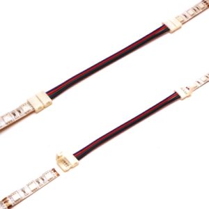Flexible LED Strip to Strip Connector RGB 10mm 4 Pin