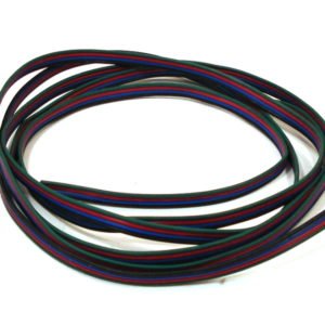 RGB 4 Core LED Strip Cable Wire 12/24V