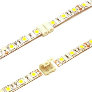 Solid LED Strip to Strip Connector 10mm 2 Pin