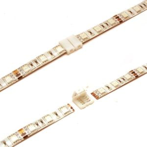 Solid LED Strip to Strip Connector RGB 10mm 4 Pin