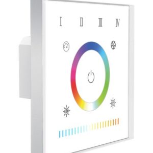 RGB+CCT Multi-Zone Wall Mounted LED Controller EX5S