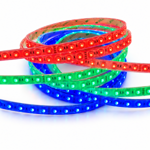 Waterproof RGB LED Strip Lights 60 LED/m 24V