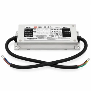 Mean Well 150 Watt LED Driver 12V IP67 (XLG-150-12-A)